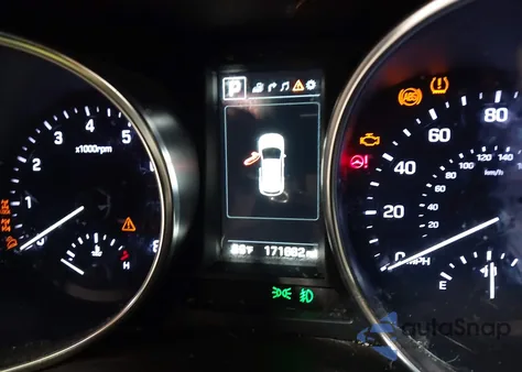 2017 Hyundai Santa Fe Sport 2.0T Ultimate из США, поврежденный, VIN 5XYZWDLA2HG387173